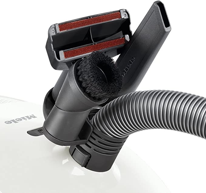 Miele Classic C1 Cat & Dog Canister Vacuum Cleaner, Lotus White