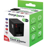 Chargeworx Dual USB International Travel Adaptor