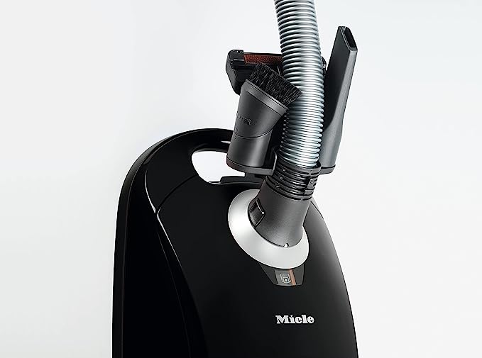 Miele Compact C1 Turbo Team PowerLine Vacuum, Obsidian Black