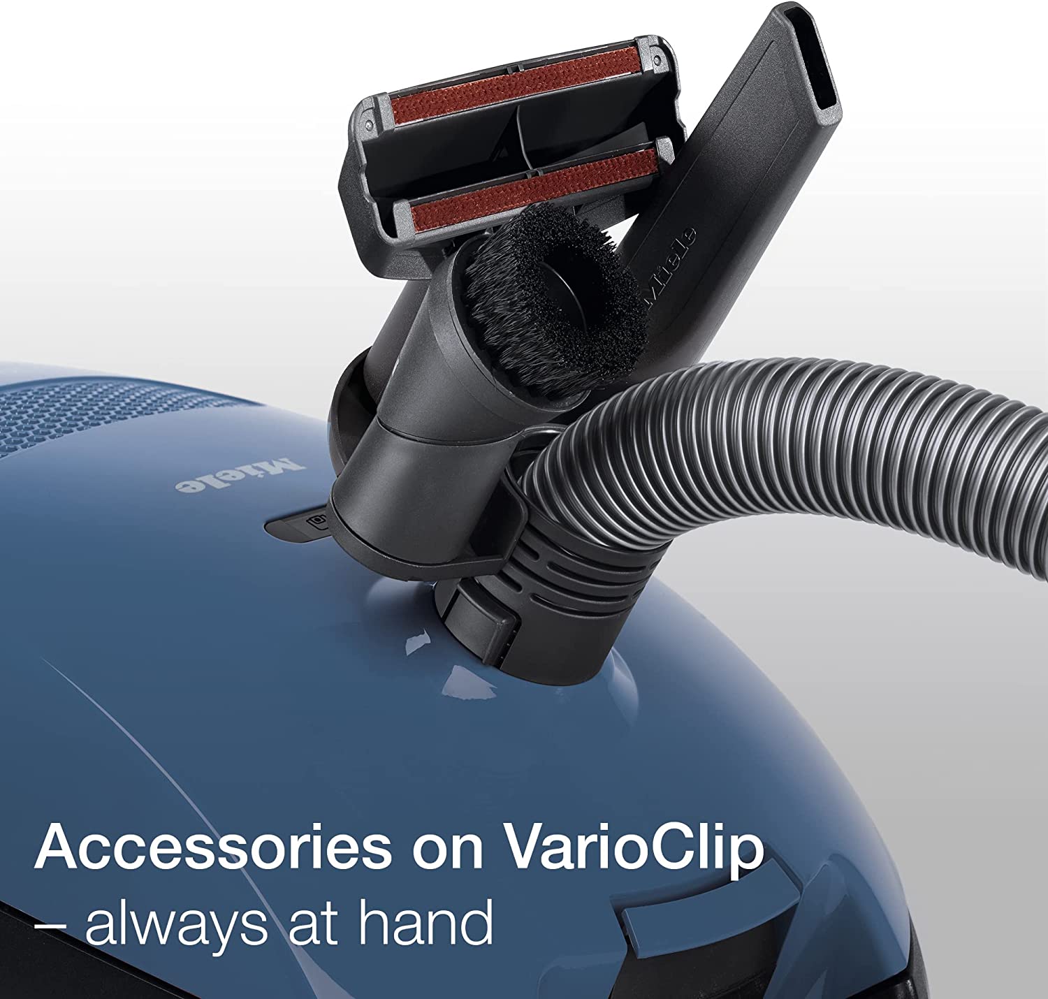 Miele Classic C1 Turbo Team Canister Vacuum Cleaner, Mystique Blue