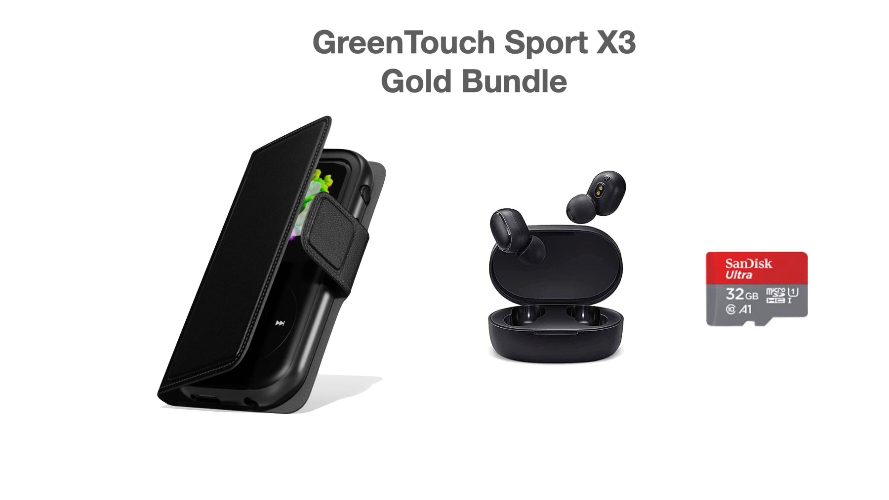 Chanuka Special - MP3 Player Gold Bundle, Assorted Styles