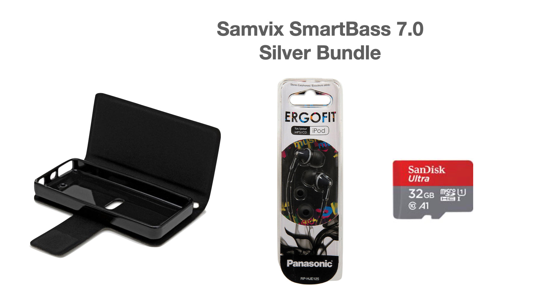 Chanuka Special - MP3 Player Silver Bundle, Assorted Styles