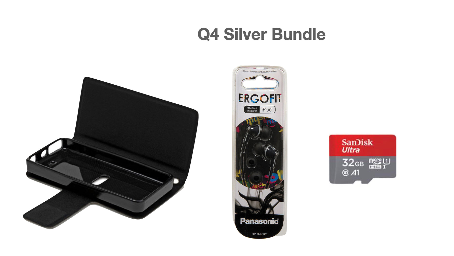 Chanuka Special - MP3 Player Silver Bundle, Assorted Styles