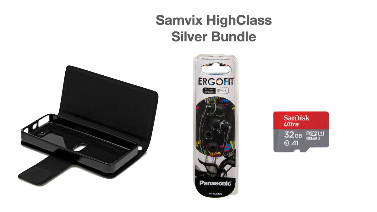 Chanuka Special - MP3 Player Silver Bundle, Assorted Styles