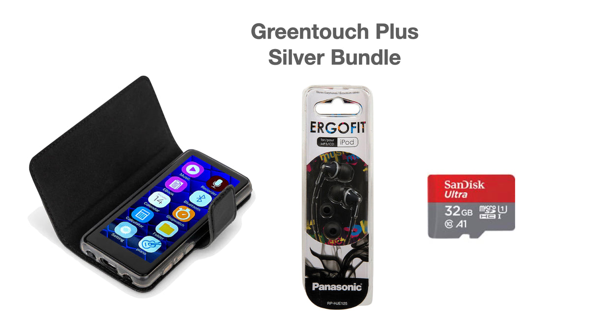 Chanuka Special - MP3 Player Silver Bundle, Assorted Styles