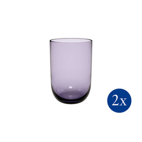 Villeroy & Boch 15oz Longdrink Tumbler Glass, Set of 2 - Assorted Colors