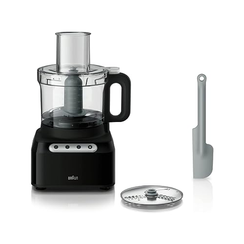 Braun EasyPrep 8-Cup Food Processor, Black