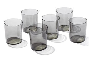 Oneida Stackables Tall 16oz Glasses, Set Of 6 - Assorted Colors