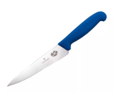 Victorinox Fibrox Serrated Chef Knife, 6 Inch, Various Colors