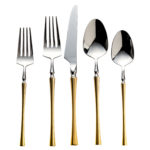 Vikko Dine Irene 20Pc Flatware Set, Service for 4, 18/10, Assorted Styles