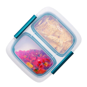 OXO Good Grips Prep & Go 20 Piece Set | Leakproof Food Storage | Ideal for leftovers, meal prep and work lunches | BPA Free | Microwave Safe | Dishwasher Safe | Freezer Safe | Odor and Stain Resistant