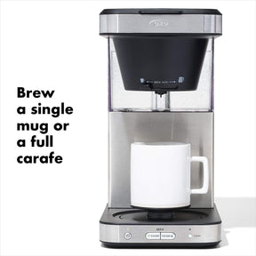 OXO Brew 8 Cup Coffee Maker, Stainless Steel,Black