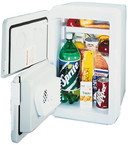 Koolatron Kargo Kooler Mini Travel Refrigerator Fridge Car Plug Outlet adapter included