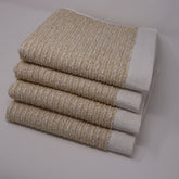 European Art Gild Gold Black Hand Towel 19x30