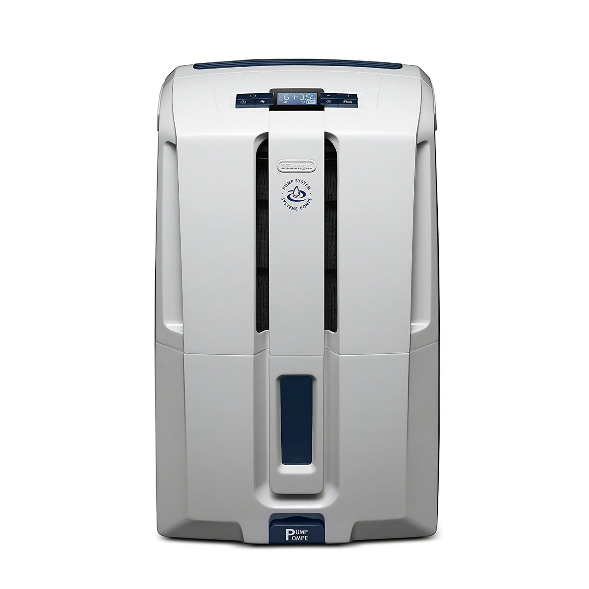 Delonghi DDX45PE Energy Star 45 Pint Dehumidifier, White