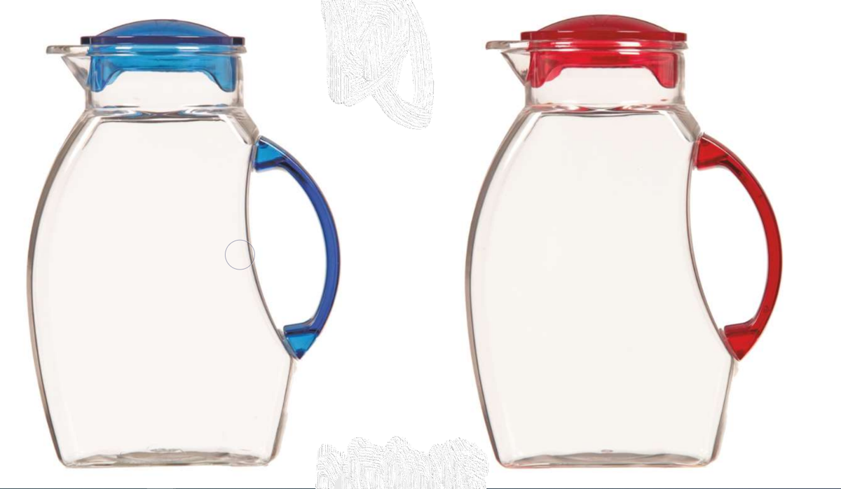 Plastic Pitcher, Assorted Colors