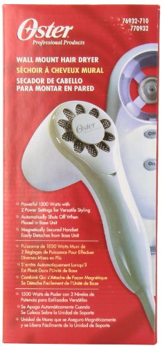 Oster Wall Mount Hair Dryer