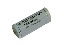 Replacement Battery for Canon NB-9L - elph 520 BATTCAM