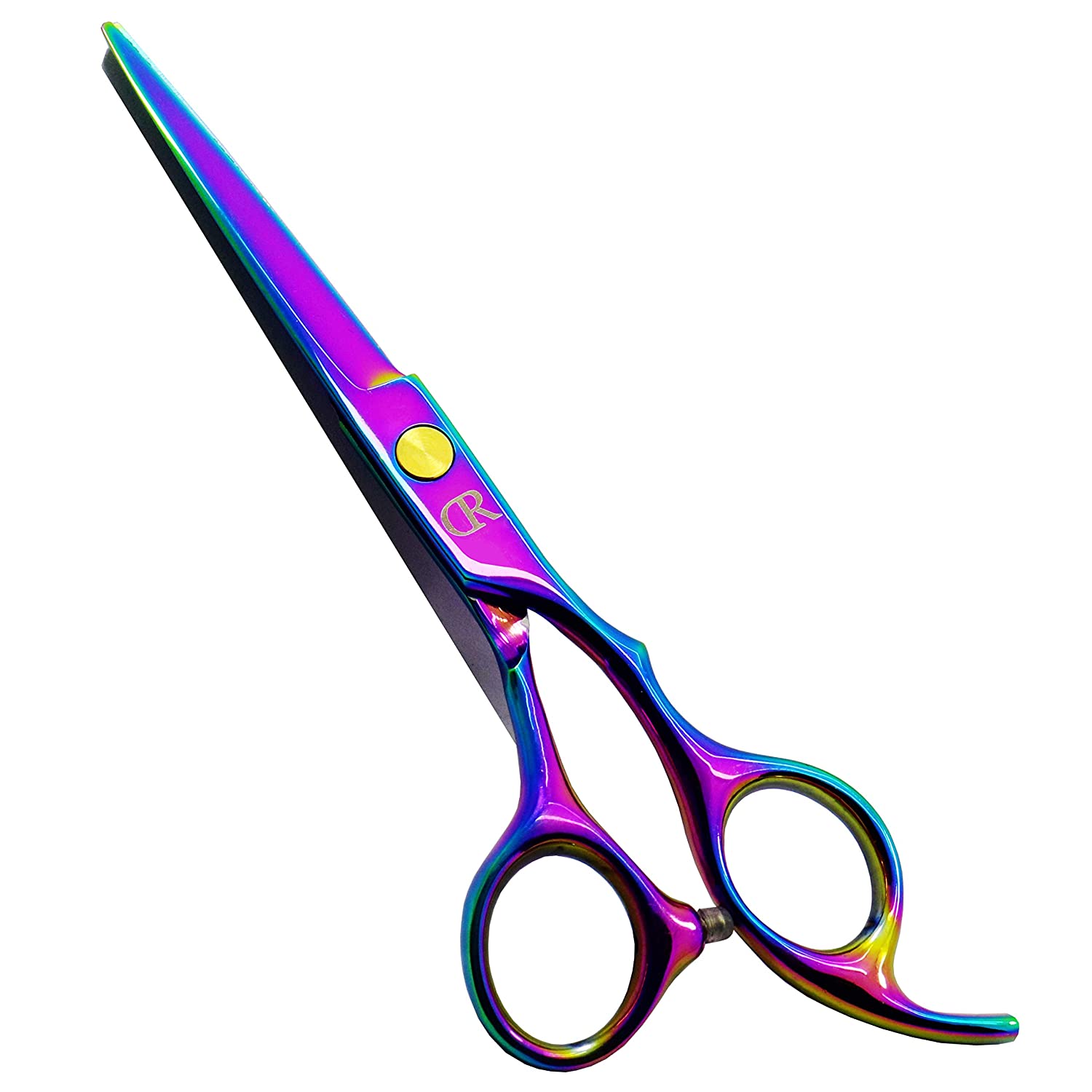 Professional Hair Cutting Shears/Scissors,6 Inch Stainless Steel Rainbow Color