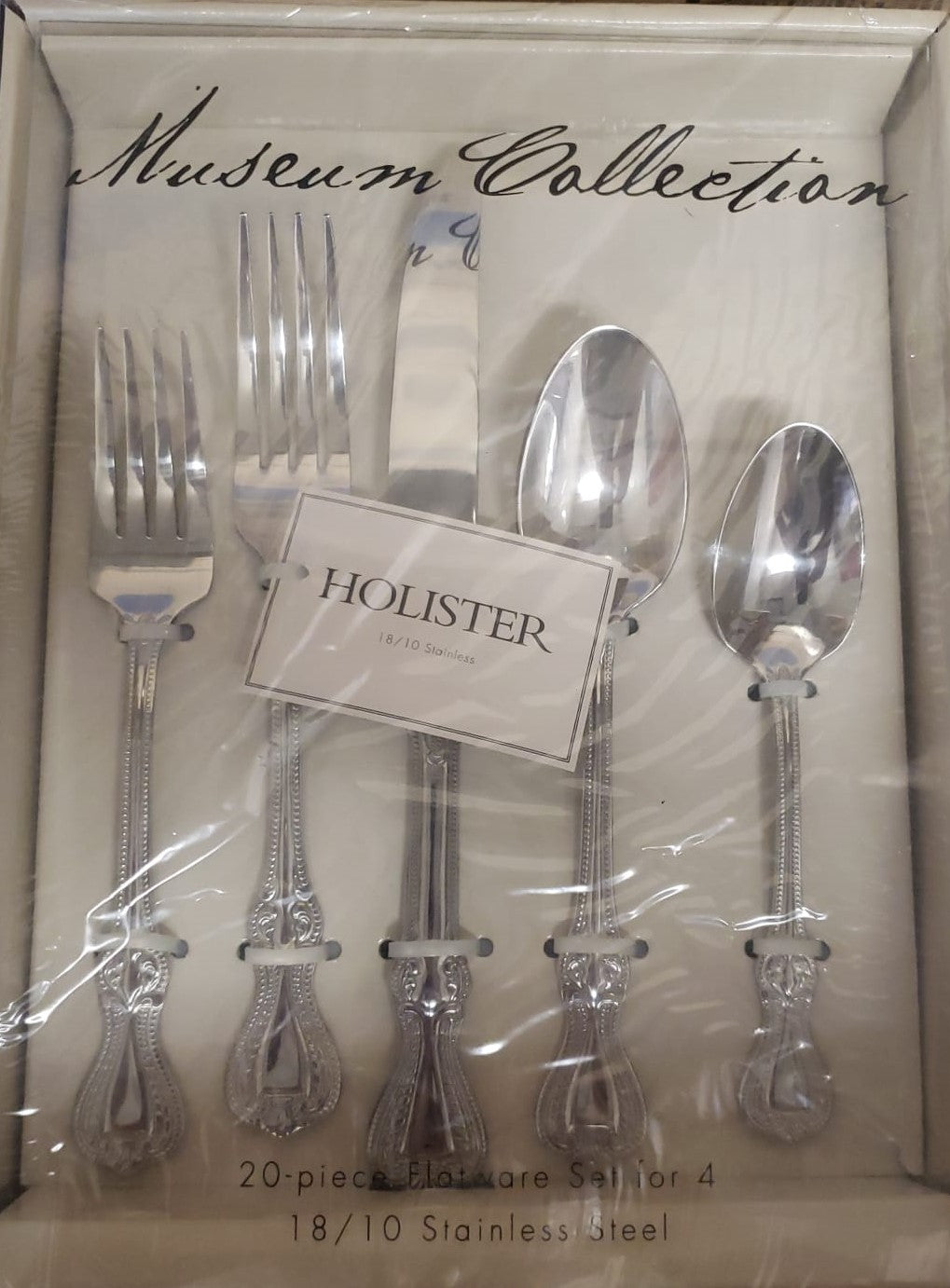 Holister Museum Collection Flatware Vanderbilt / Old Colonial 20 Pieces Set, Service for 4