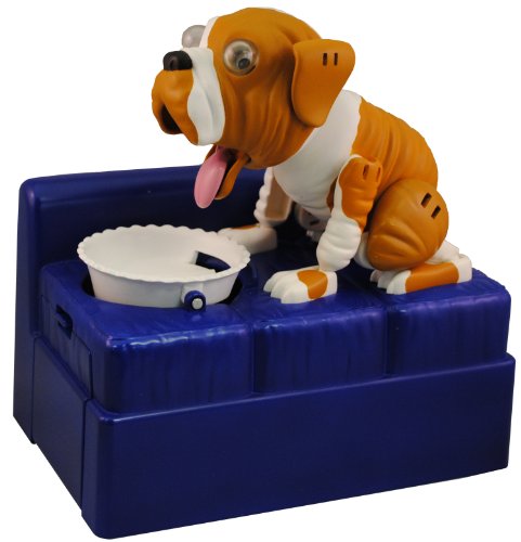 Can You Imagine The Money Hungry Hound Coin Bank Dog - Blue