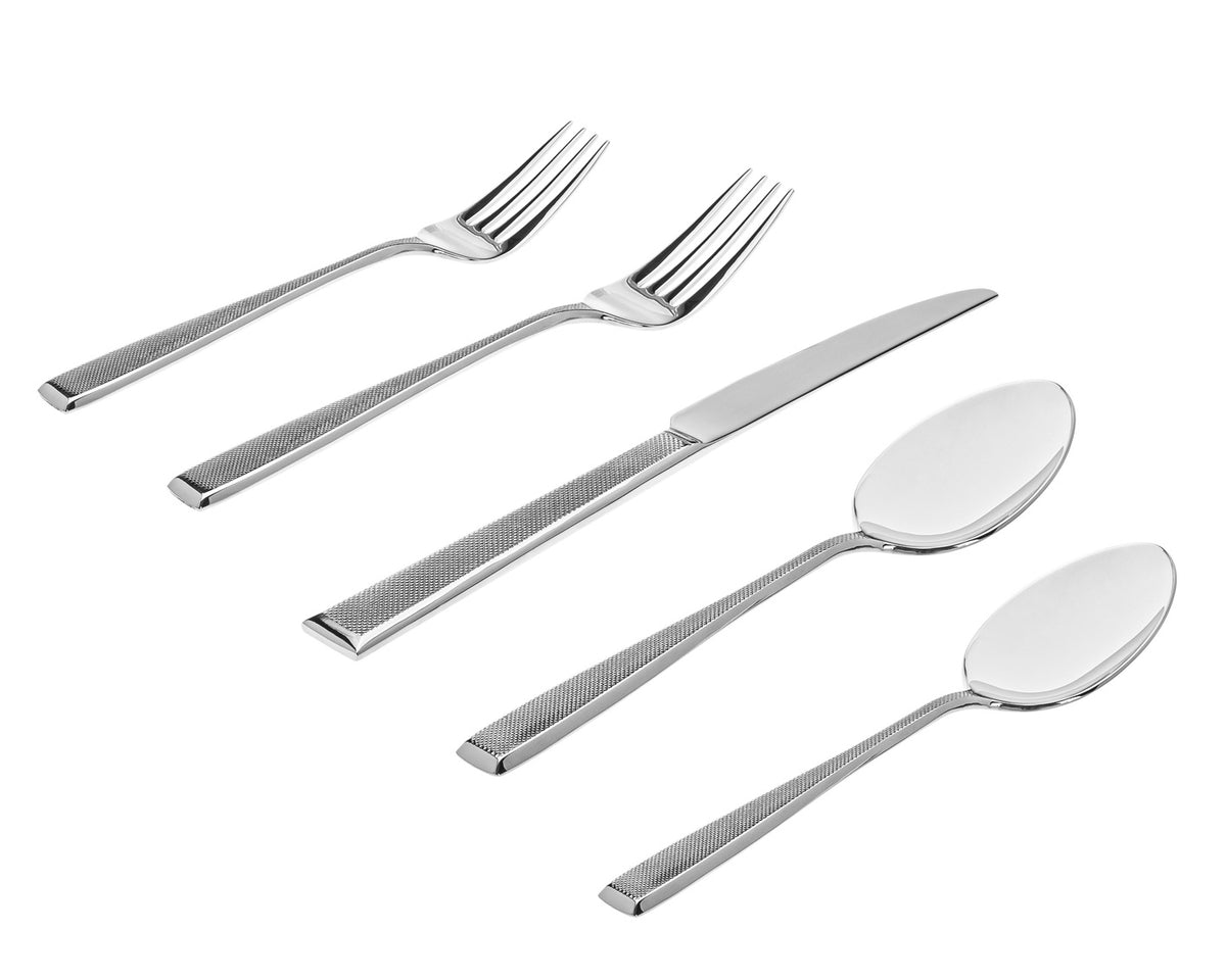 Godinger Ingot 18/10 Stainless Steel 20 Piece Flatware Set