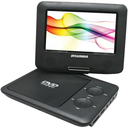 Sylvania SDVD7015 7-Inch Portable DVD Player,GREY