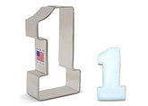 Ann Clark Number One #1 Cookie Cutter, 3.25"