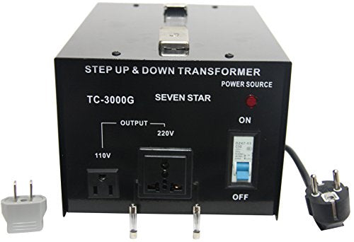 SEVENSTAR TC 3000 110/220V AC-3000 Watt Transformer