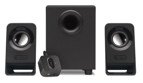 Logitech Multimedia Speakers Z213 2.1 Stereo Speakers with Subwoofer