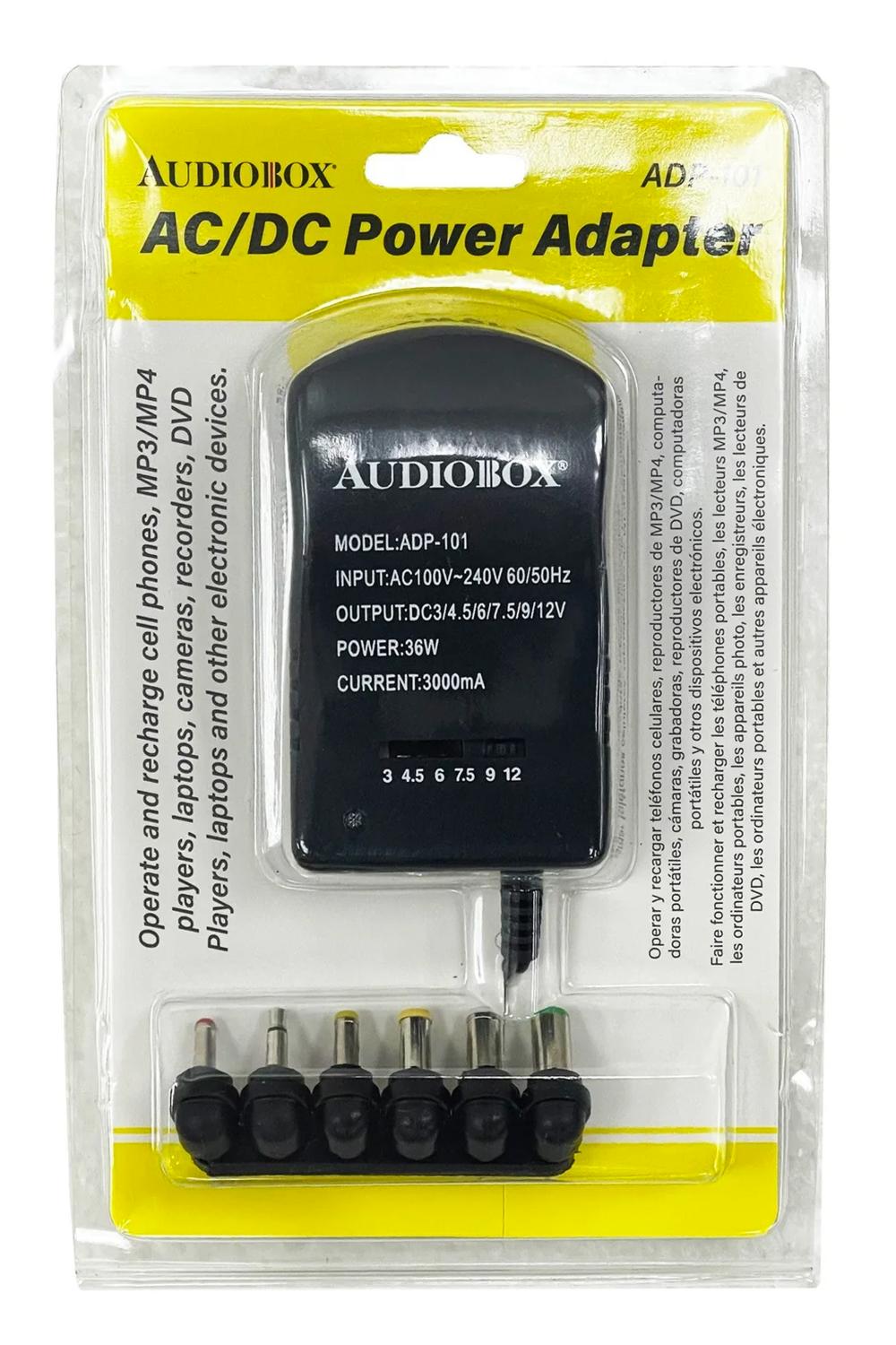 AudioBox Universal AC/DC Power Adapter