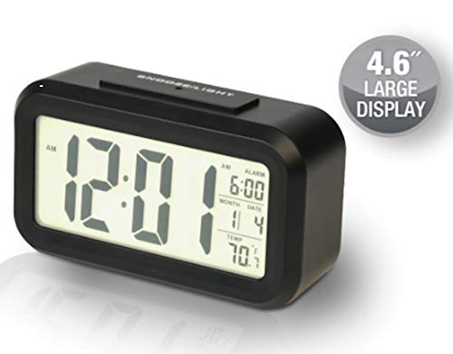 RCA Adjustable Brightness Digital Alarm Clock