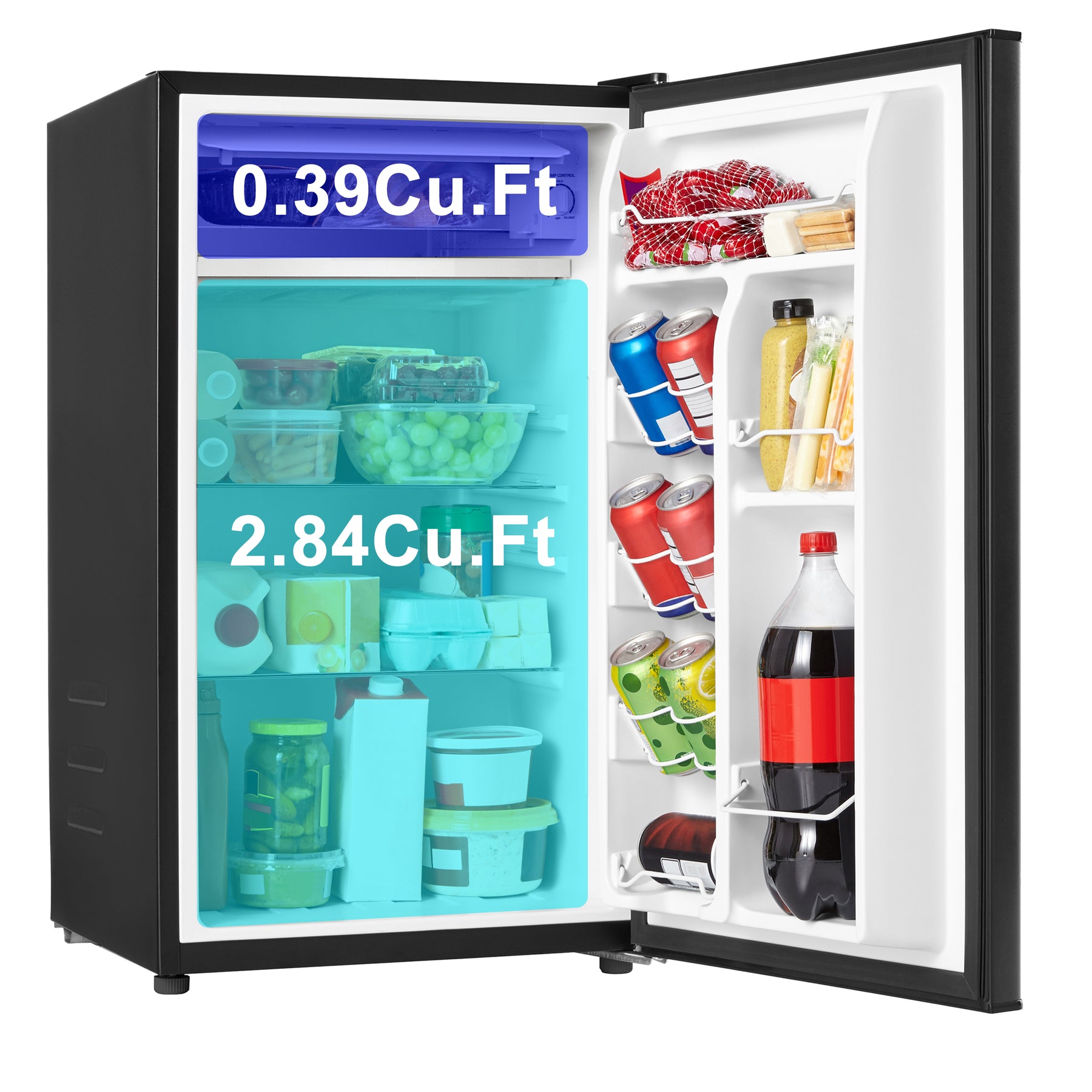 Galanz Mini Fridge Freezer - 3.3 Cu Ft