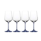 Mikasa Gianna Blue Ombre White Wine Glasses, Set Of 4