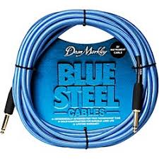 Korg 10' Blue Steel Straight Cable 1/4" to 1/4"