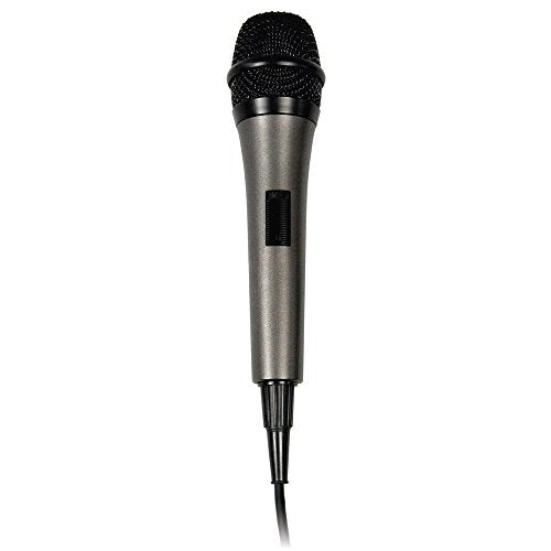 Singing Machine SMM-205 Unidirectional Dynamic Microphone with 10 Ft. Cord