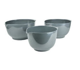 Gourmac 3 Quart Melamine Mixing Bowl, Gray