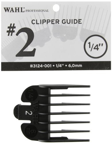 Wahl size2 2 Clipper Comb, 1/4" Inch Fits all wahl full size clippers