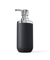 Umbra Junip Modern Resin Soap Pump, Chrome/Matte Black
