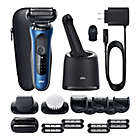 Braun 6090CC Series 6 Rechargeable Electric Shaver for Men with Cleaning Kit, Trimmer, Guide Combs