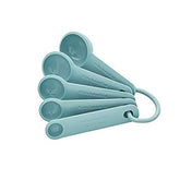 KitchenAid Measuring Spoons, Set Of 5, Aqua Sky