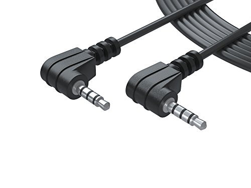 Pwr+ Extra Long 12 Ft Cord 3.5mm Screen-to-Screen Audio-Video Av-Cable
