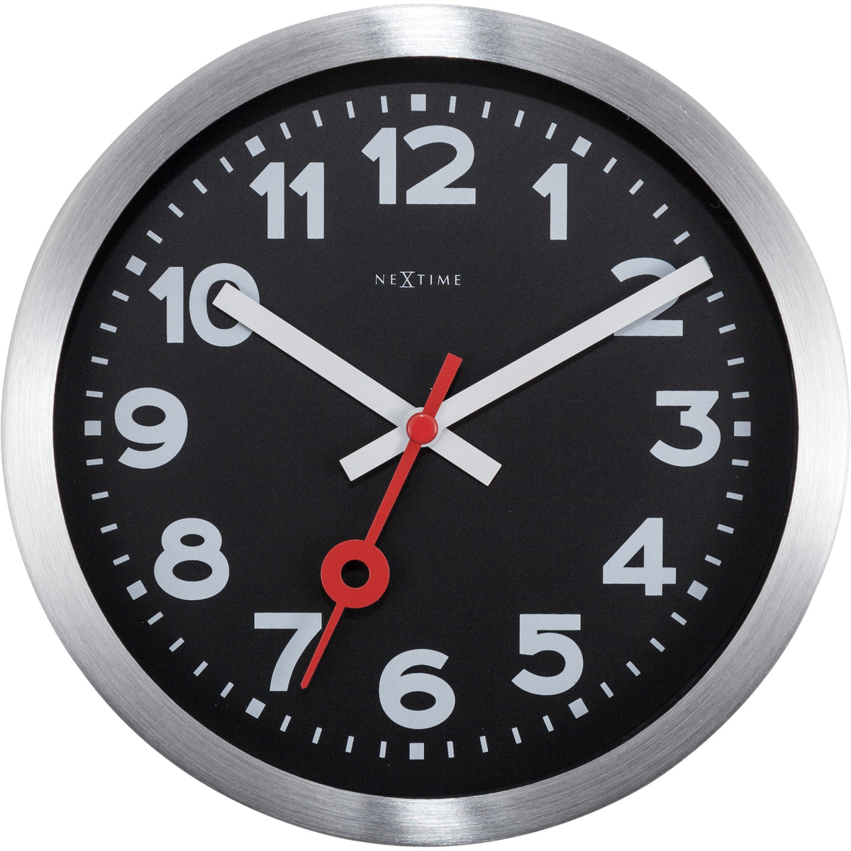 NeXtime Station Black Clock