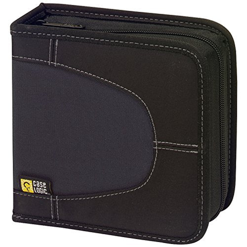 Case Logic CDW-32 32 Capacity Classic CD Wallet, Black