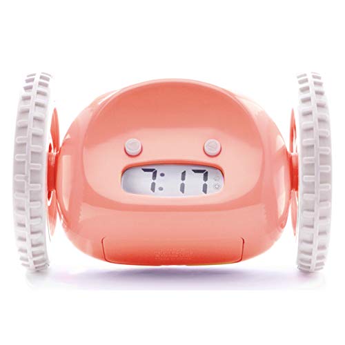 Clocky Loud Runaway Alarm Clock on Wheels for Heavy Sleepers  - Assorted Colors