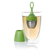 AdHoc Floating Tea Egg Infuser with Stand, Green