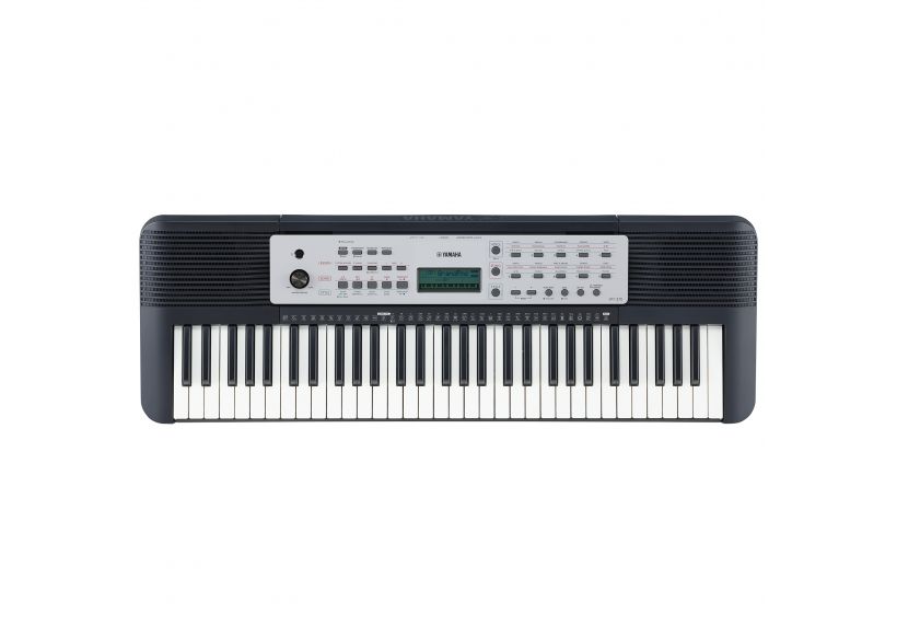 Yamaha YPT270 61-Key Portable Keyboard, Includes PA-130 Power Adapter, 401 Voices, 143 Styles, AUX In, 1/4" Line Out, Pdeal Jack, Includes Sheet Music Stand, Black