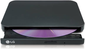 LG - Slim Portable External DVD Writer/Player & DVD M-DISC