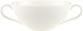 Villeroy & Boch Anmut Cream Soup Cup, White Premium Porcelain 11.45", Dishwasher and Microwave Safe