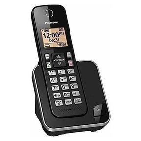Panasonic - 3-Handset Cordless Telephone With Answering System, KX-TG633SK